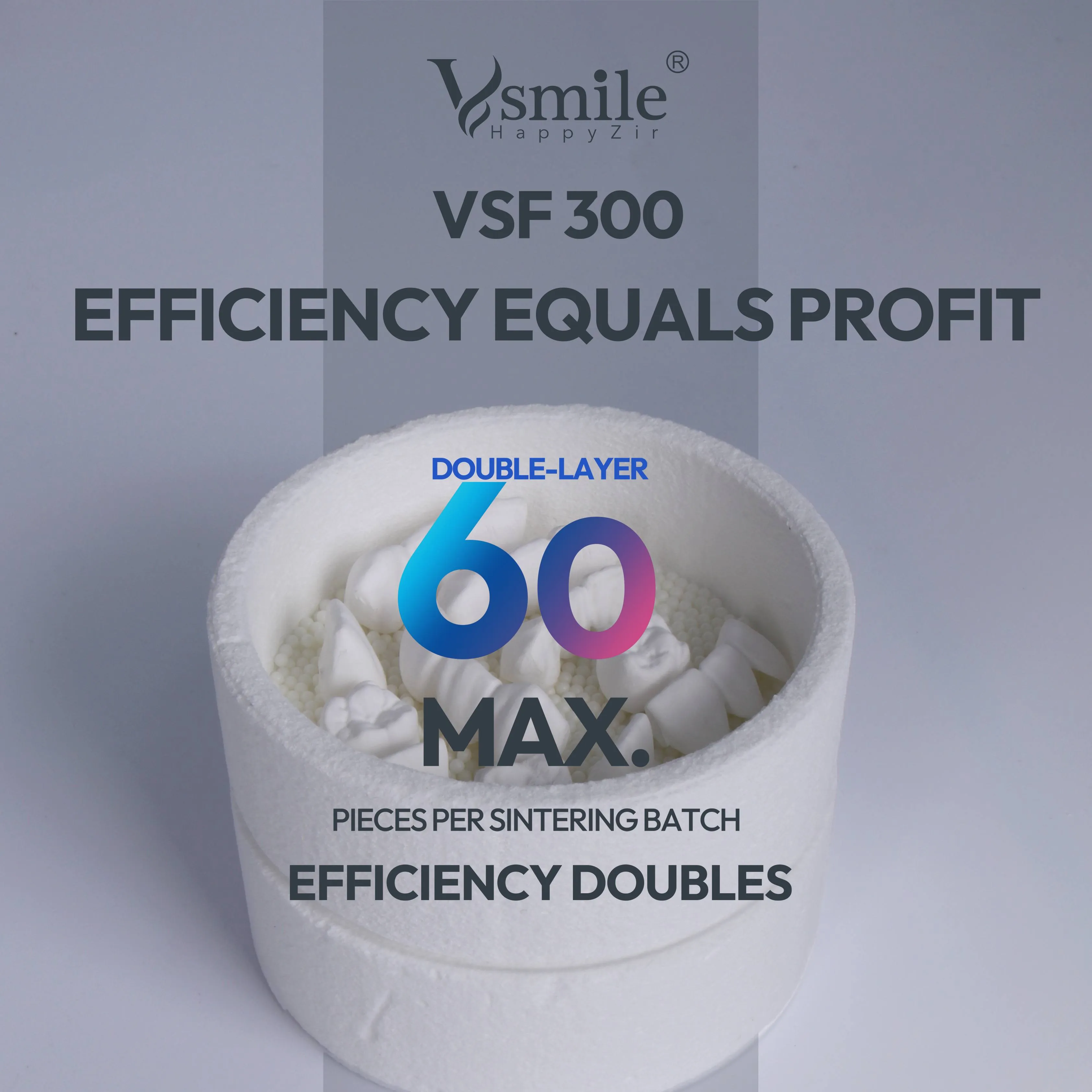 VSF300 Fast Zirconia Sintering Furnace view 4