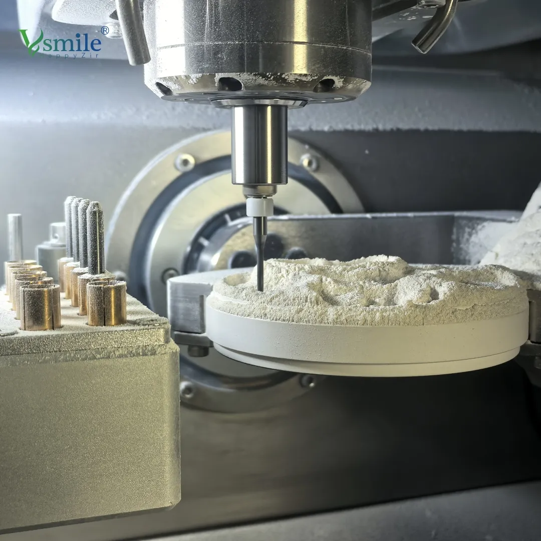 C512D-E Dry Dental CAD/CAM Milling Machine view 2