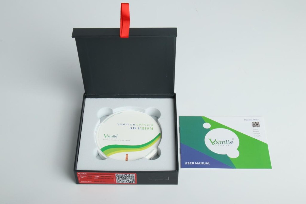 3D Prism Zirconia Disc 12mm (98mm) view 2