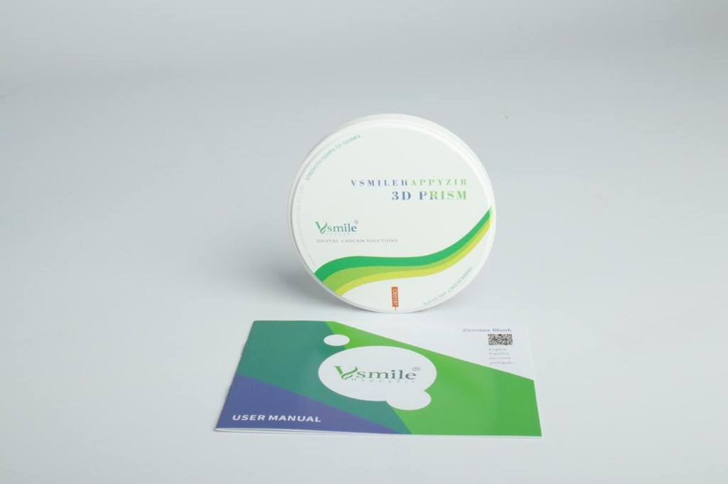 3D Prism Zirconia Disc 12mm (98mm) view 6